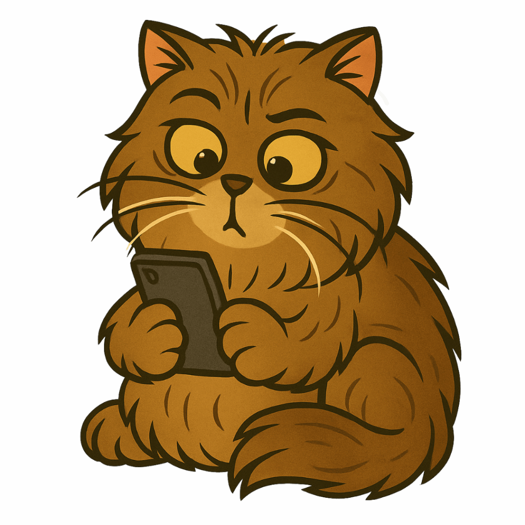 Chat Smartphone Question Psy Cat Comportementaliste félin